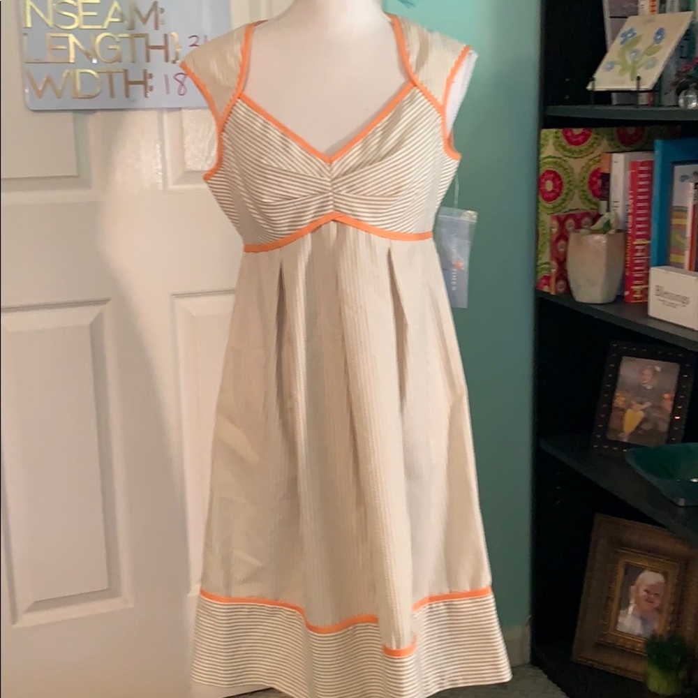 London Times NWT seersucker dress